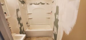 Bathroom Refresh - previous contractor fixes (10)