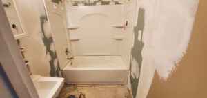 Bathroom Refresh - previous contractor fixes (11)
