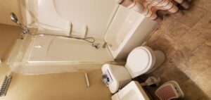 Bathroom Refresh - previous contractor fixes (18)