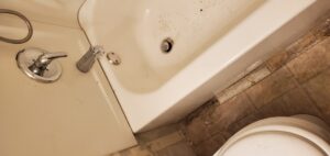 Bathroom Refresh - previous contractor fixes (19)