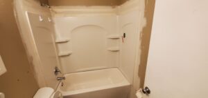 Bathroom Refresh - previous contractor fixes (24)