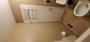 Bathroom Refresh - previous contractor fixes (26)
