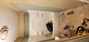 Bathroom Refresh - previous contractor fixes (3)