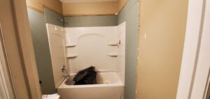 Bathroom Refresh - previous contractor fixes (4)