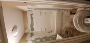 Bathroom Refresh - previous contractor fixes (6)