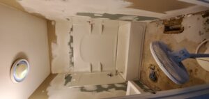 Bathroom Refresh - previous contractor fixes (8)