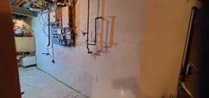 basement wall sealing