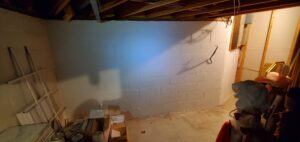 basement wall sealing