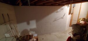 basement wall sealing