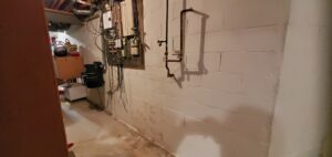 basement wall sealing
