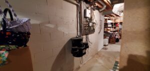 basement wall sealing